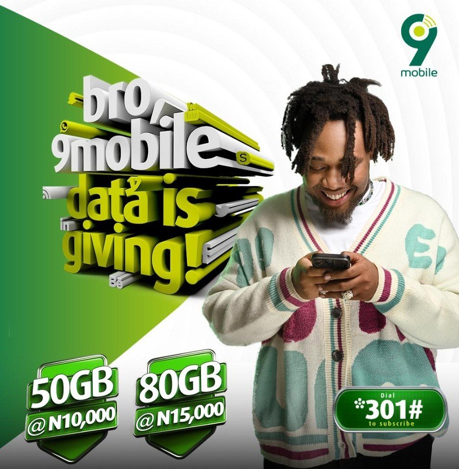 How To Share Data On 9Mobile